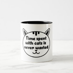 Taza Bicolor Amante de las mascotas sintiendo