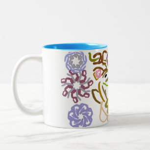 Taza Bicolor Amante invernal del ciervo