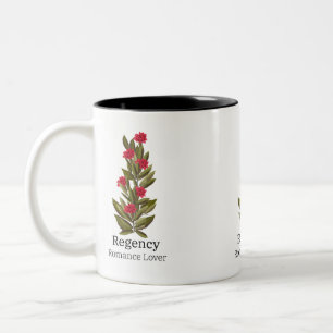Taza Bicolor Amantes de los amantes del romanticismo en el dise