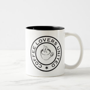 Taza Bicolor Amantes del café