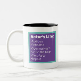 Taza Bicolor Amantes del teatro