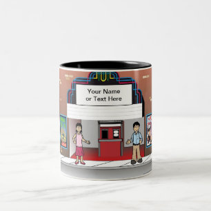 Taza Bicolor Amantes en el Personalizado de teatro por PrintedP