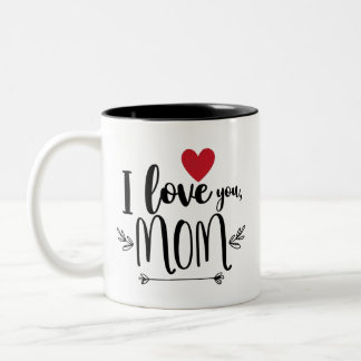 Taza Bicolor Amar a mamá