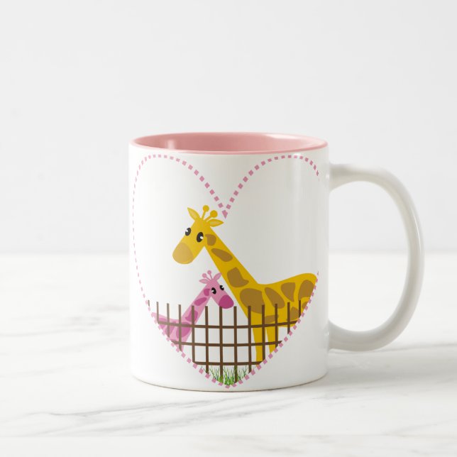 Taza Bicolor Amar a Mamá Mugs (Derecha)