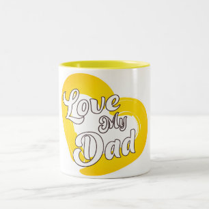 Taza Bicolor Amar a mi papá