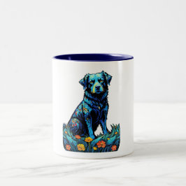 Taza Bicolor Amar a mi PERRO