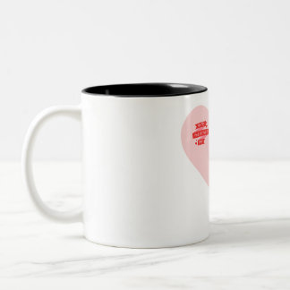 Taza Bicolor Amar a Mug