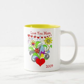 Taza Bicolor Amar a tu mamá