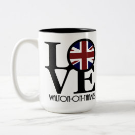 Taza Bicolor AMAR A Walton On Thames 15oz