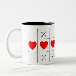 TAZA BICOLOR AMAR A WINS XOXO