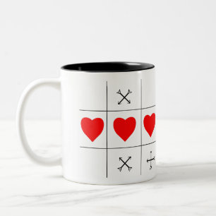 TAZA BICOLOR AMAR A WINS XOXO