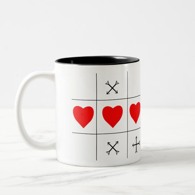 TAZA BICOLOR AMAR A WINS XOXO (Izquierda)