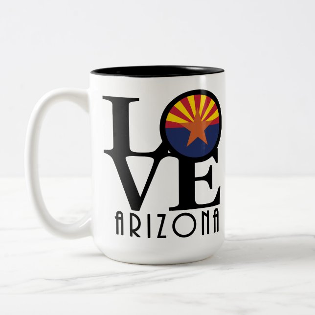 Taza Bicolor AMAR Arizona 15 oz (Izquierda)