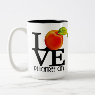 Taza Bicolor AMAR Ciudad de los Pachtree Georgia 15oz