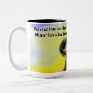 Taza Bicolor amar por siempre 