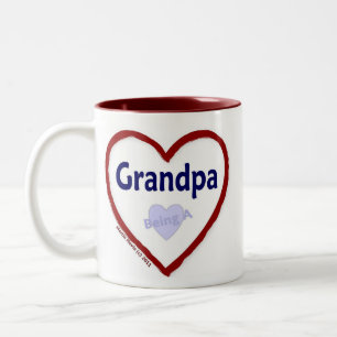 Taza Bicolor Amar Ser Un Abuelo