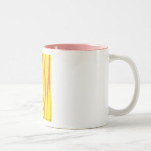 Taza Bicolor Amarillo fino de las rayas
