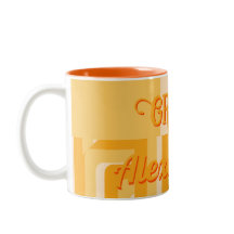 Amarillo Geométrico Retro Personalizado
