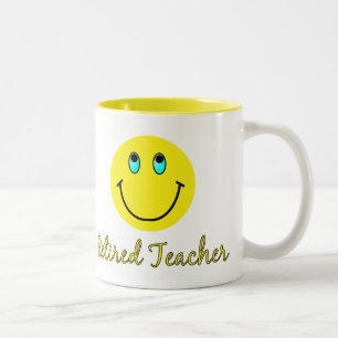 Taza Bicolor AMARILLO jubilado del profesor
