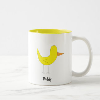 Taza Bicolor Amarillo patito