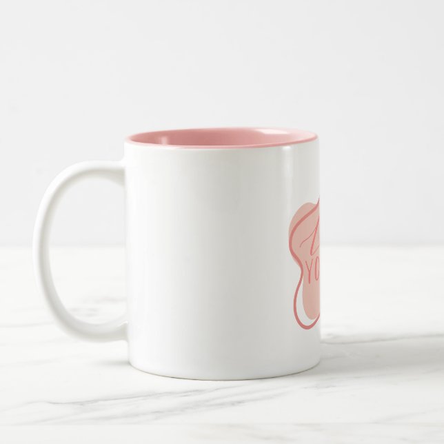 Taza Bicolor Ámate a ti mismo  (Izquierda)