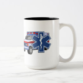 Taza Bicolor Ambulancia del ccsme