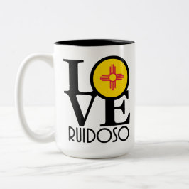 Taza Bicolor AME a Ruidoso, NM 15 oz