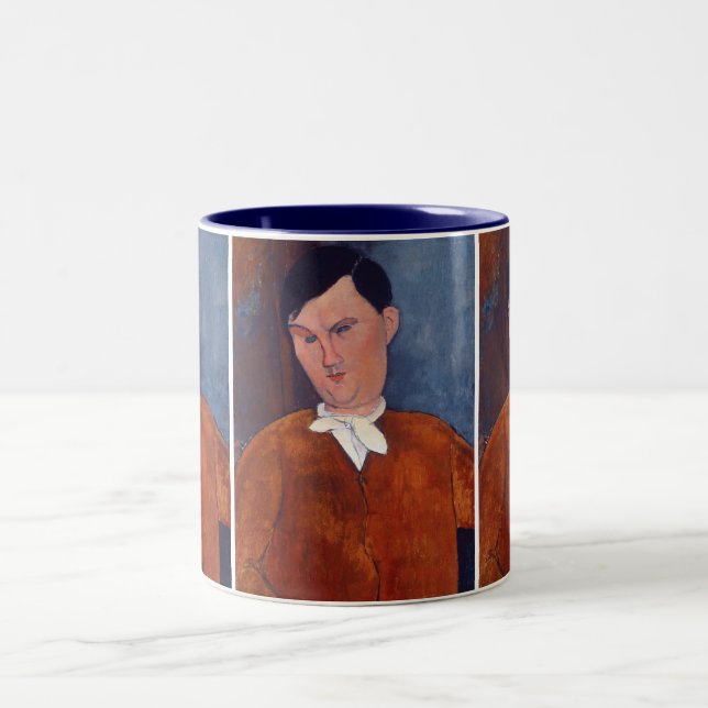 Taza Bicolor Amedeo Modigliani - Monsieur Deleu (Centro)