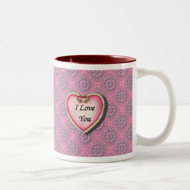 Taza Bicolor Ámele los corazones (Derecha)