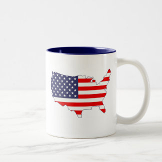 Taza Bicolor América