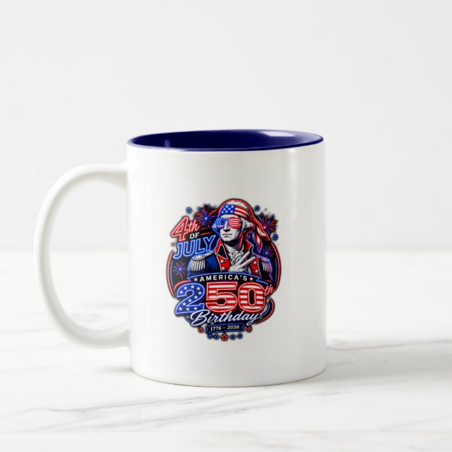 Taza Bicolor América 250 Deuce (Izquierda)