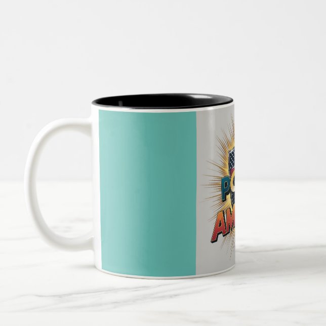 Taza Bicolor "American Dynamo Mug" (Izquierda)