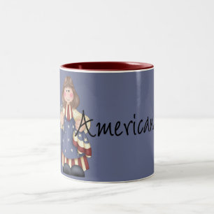 Taza Bicolor Americana Chica Mug
