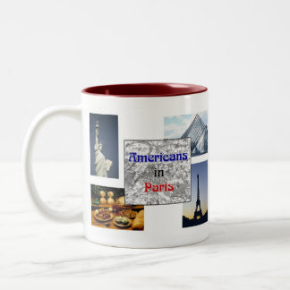 Taza Bicolor Americanos en París