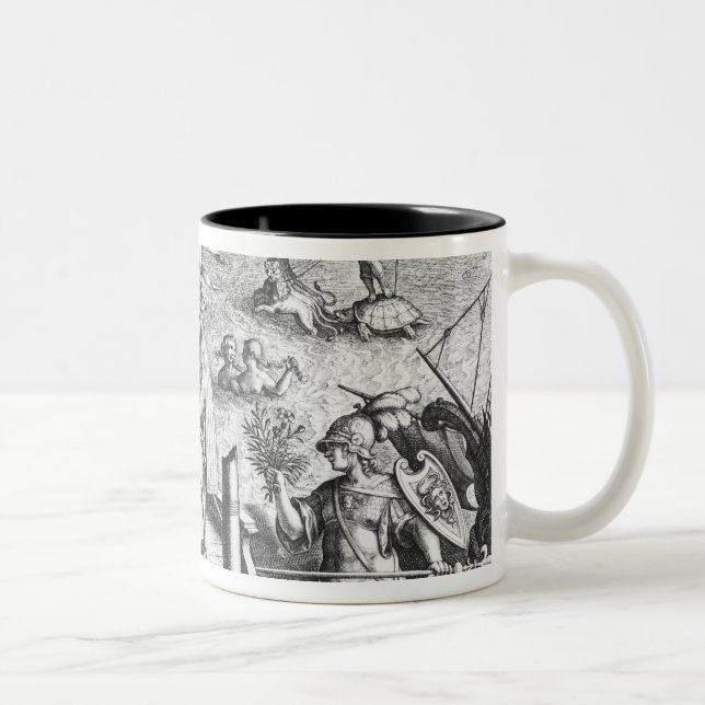 Taza Bicolor Amerigo Vespucci (Derecha)