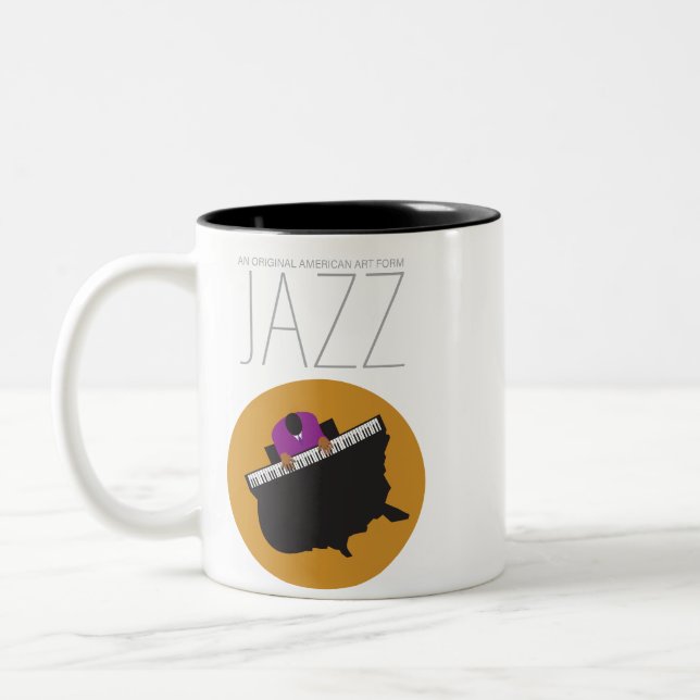 Taza Bicolor AmeriJazz Mug de dos tonos (Izquierda)