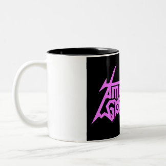 Taza Bicolor Amethyst Gothica Coffee Mug