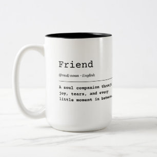 Taza Bicolor Amigo - Un compañero de alma