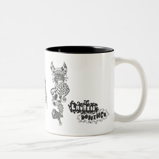 Taza Bicolor Amigos de la tinta (Derecha)