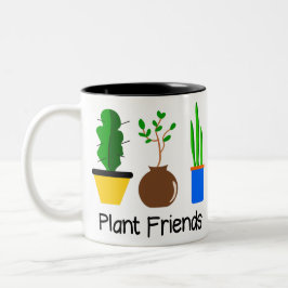 Taza Bicolor amigos de plantas