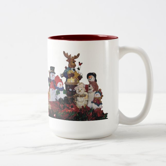 Taza Bicolor amigos del día de fiesta (Derecha)