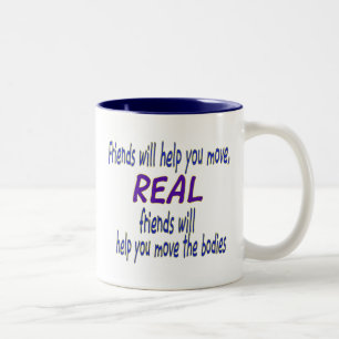 Taza Bicolor Amigos reales