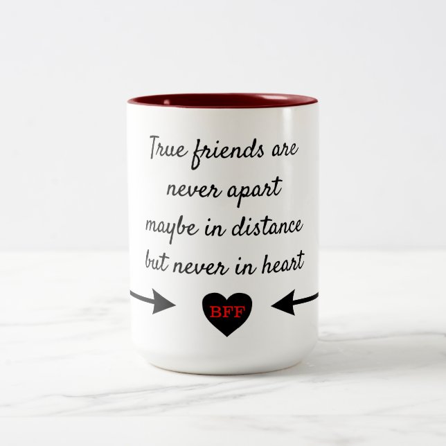 Taza Bicolor Amigos verdaderos (Centro)