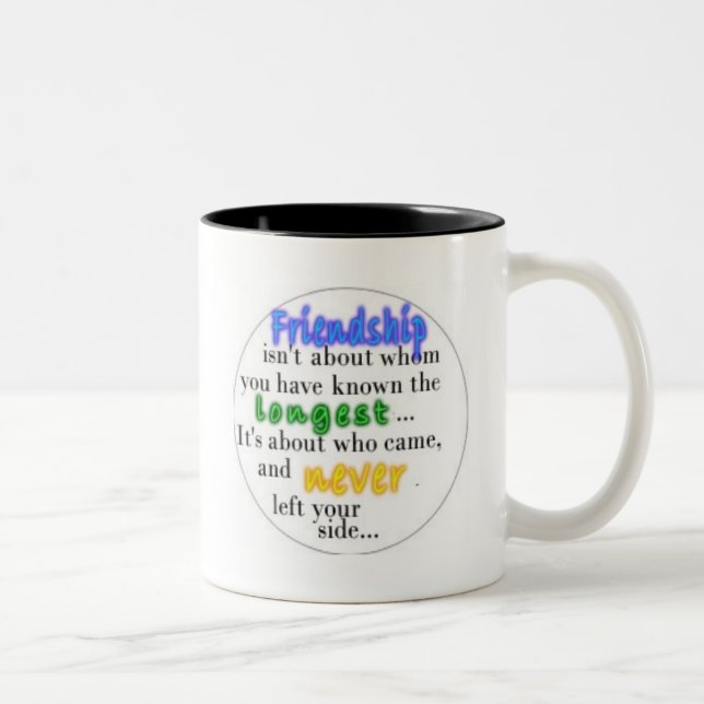 Taza Bicolor Amistad (Derecha)