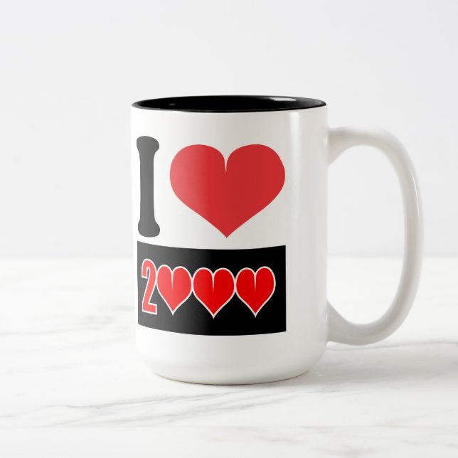 Taza Bicolor Amo 2000 - Mugs (Derecha)