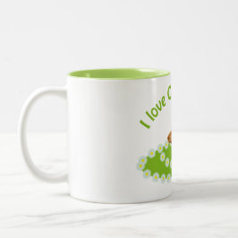 Taza Bicolor Amo a los carpinchos
