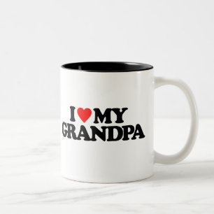 TAZA BICOLOR AMO A MI ABUELO