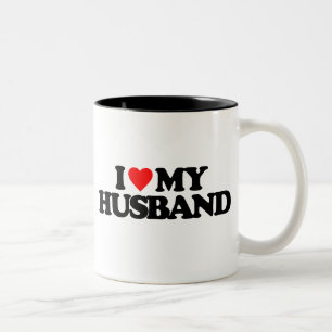TAZA BICOLOR AMO A MI MARIDO