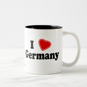 Taza Bicolor Amo Alemania