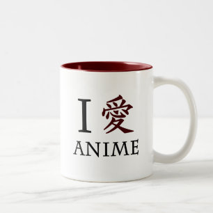 Taza Bicolor Amo animado